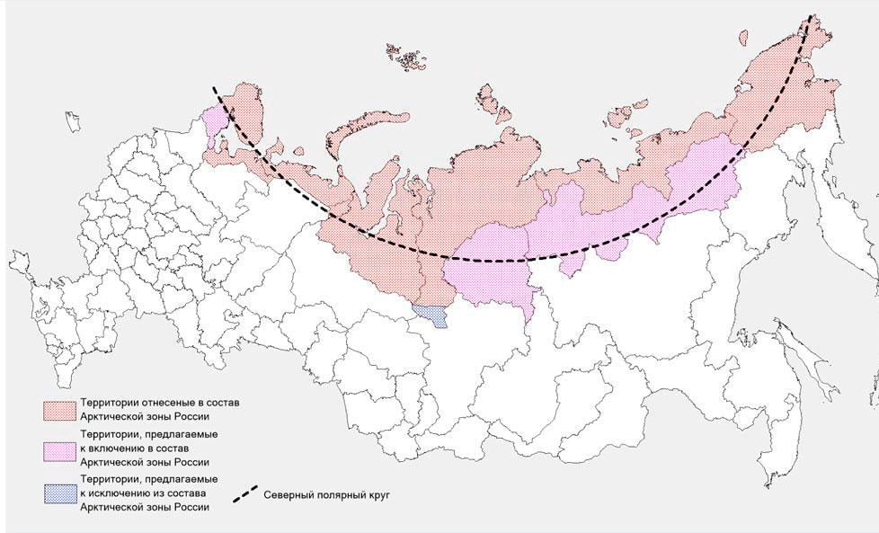 Arctic zone of the Russian Federation
