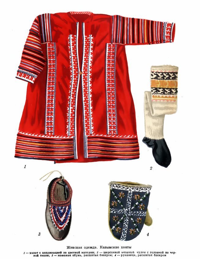Традиционная одежда хантов
